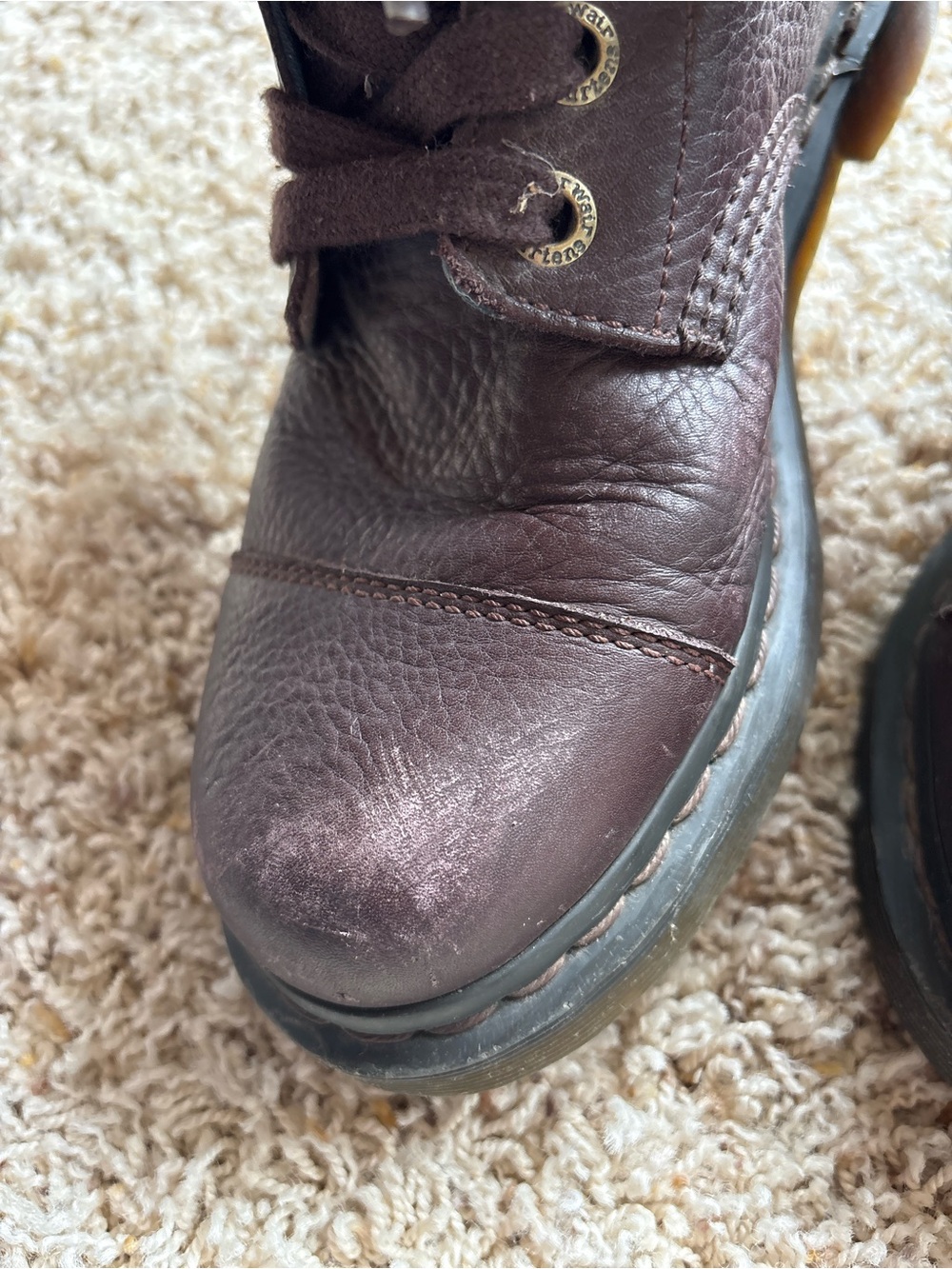 Dr. Martens Aimilita Triumph Union Jack British Flag Leather Fold Boots US 9 - Picture 5 of 15